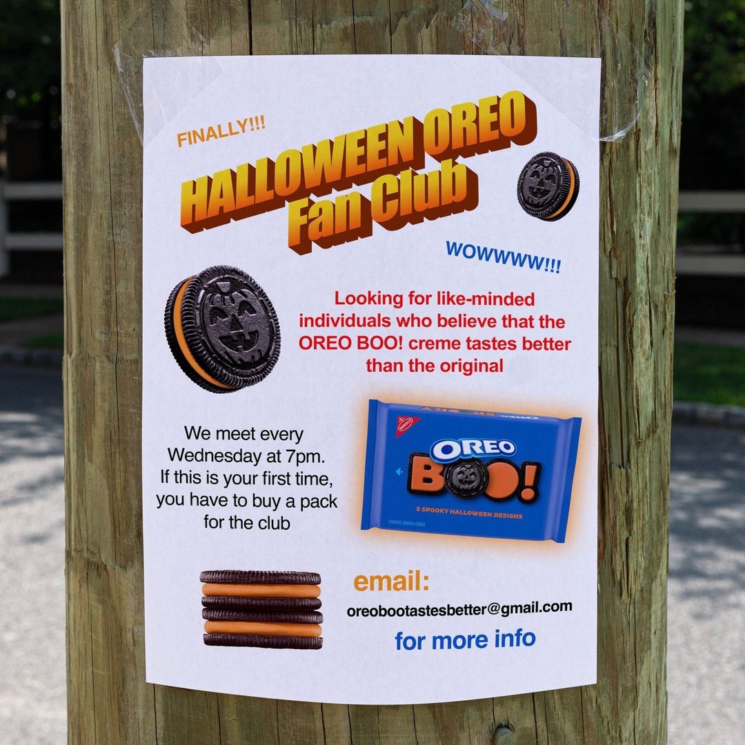 Halloween Oreo Fan Club